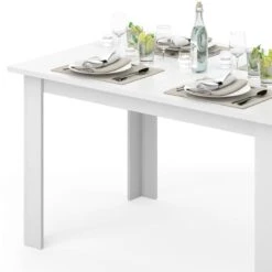 Table à Manger Karlos 140cm Blanche -Wenko Soldes Boutique 14b9ef86760746629ac4250d913d3780