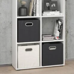 Etagère Scutum Blanc 8 Compartiments -Wenko Soldes Boutique 14fb1f9603bf4735ab85ac9f7bd4c838