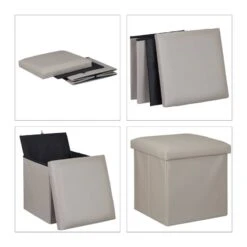 Pouf De Rangement -Wenko Soldes Boutique 1564b272587243829ec400c61e51e1d9