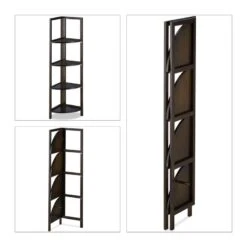 Etagère Bambou à 4 étages -Wenko Soldes Boutique 1662d646e78845adb7c4329452db2587