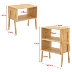 Lot De 2 Tables De Nuit Vinderup -Wenko Soldes Boutique 16691062e92841b2b297d8b67f129762