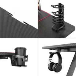 Pro-Tec Bureau Gaming Oakland Avec Support 12 Pro-Tec Bureau Gaming Oakland Avec Support -Wenko Soldes Boutique 16cb6097fa754692ad517aa5d1ddd511