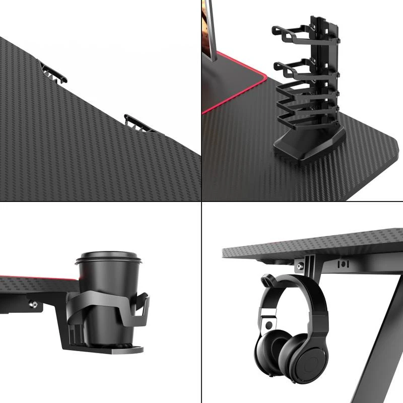 Pro-Tec Bureau Gaming Oakland Avec Support 6 Pro-Tec Bureau Gaming Oakland Avec Support – Image 6