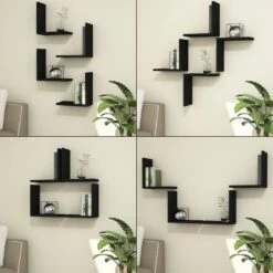 Lot De 4 étagères Murales Broby -Wenko Soldes Boutique 1719db4c992d4aa5a255bd4282c360aa