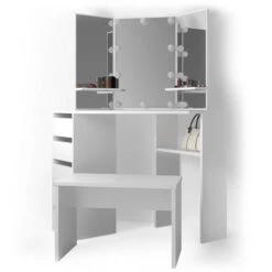 Coiffeuse D'angle Arielle (3 éléments) -Wenko Soldes Boutique 171ac2fc3e7c43caafee5c683db96e15