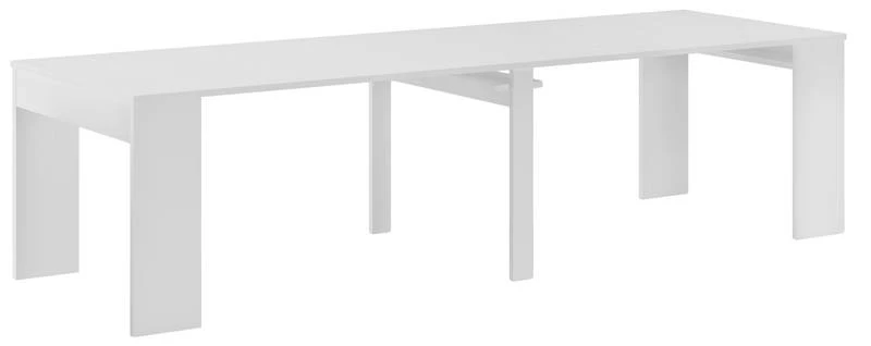 Console Extensible Jusqu'à 300cm Blanc 2 Console Extensible Jusqu'à 300cm Blanc – Image 2