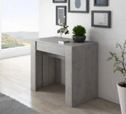 Console Extensible Jusqu'à 140cm Blanc -Wenko Soldes Boutique 18cec9c71cea4410b086d249d617d799