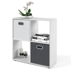 Etagère Tetra Blanc 4 Compartiments -Wenko Soldes Boutique 1929d2aeb1b84747b31411c66e842090