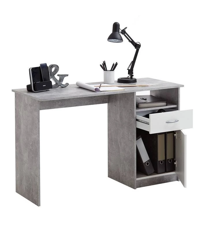 Bureau Avec Rangements L123cm - Jackson 11 Bureau Avec Rangements L123cm - Jackson – Image 11