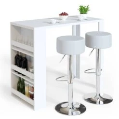 Table De Bar 117cm Blanche 10 Table De Bar 117cm Blanche -Wenko Soldes Boutique 193f1783726b43e4b4ad1bb9bc71437b