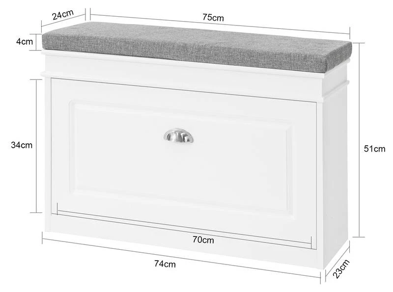 Banc à Chaussures FSR82-L-HG 14 Banc à Chaussures FSR82-L-HG – Image 14