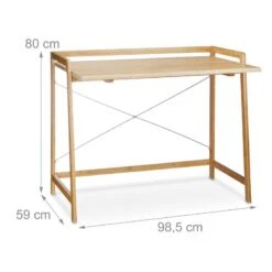 Bureau En Bambou Table En Bois -Wenko Soldes Boutique 1f57628edb084c99ae6fd15d52540566