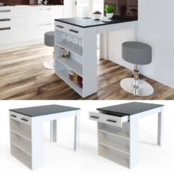 Table De Bar Repose Blanche/anthracite -Wenko Soldes Boutique 217d73c44f7f4e23bbc0d9b413b97a98