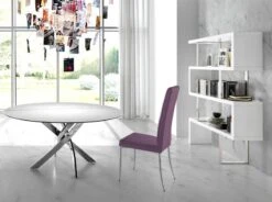 Étagère En Bois Blanc Et Acier Chromé -Wenko Soldes Boutique 223f7ac21280443b89d447d8c020e401