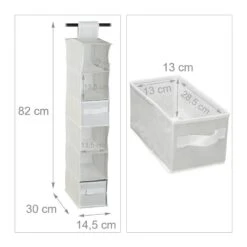 2xÉtagère Suspendue Tissu Armoire -Wenko Soldes Boutique 236d6c31097946b5baef0e01545191f8