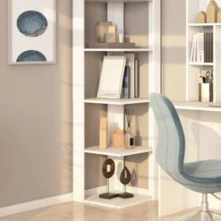 Étagère D'angle Amina Blanc -Wenko Soldes Boutique 24950bea646f4852b9ff288053da2bb5