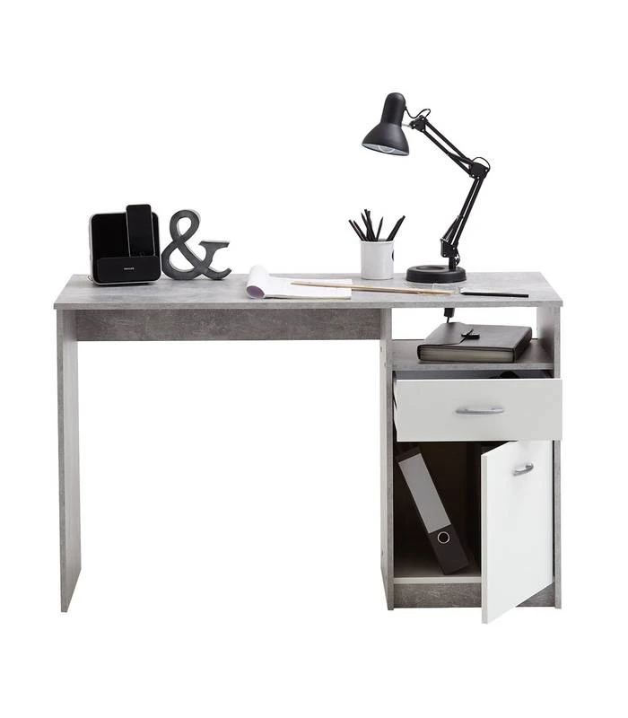 Bureau Avec Rangements L123cm - Jackson 13 Bureau Avec Rangements L123cm - Jackson – Image 13
