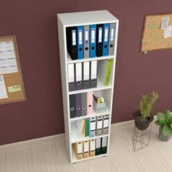 Bibliothèque Vara à 5 Niveaux -Wenko Soldes Boutique 25d1462c6d8c4e7fb88d516af857ef57