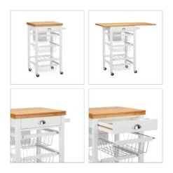 Desserte De Cuisine Plan De Travail -Wenko Soldes Boutique 269e7feb121b43f980e7175600661116