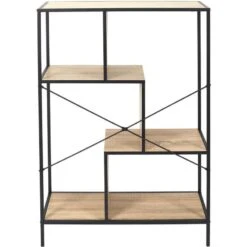 Etagère En Bois Et Métal Edison 80 X 30 -Wenko Soldes Boutique 28270d2ab25d493fbb613d99816696b0