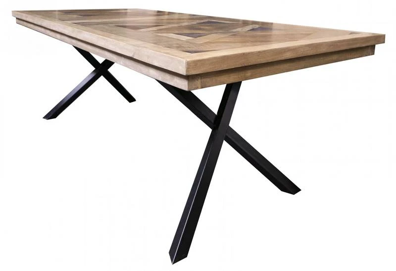 Bucarest - Table Repas En Bois Massif Ma 1 Bucarest - Table Repas En Bois Massif Ma