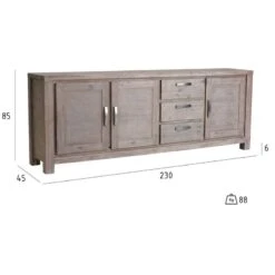 Enfilade 3P Alaska Marron -Wenko Soldes Boutique 29841fcfc4274013929ba4abecdeffd8