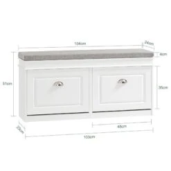 Banc De Rangement à Chaussures FSR64-HG -Wenko Soldes Boutique 2a0fc19e75de4e06a50e44a04524cb04