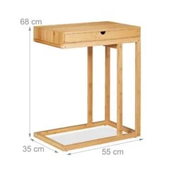 Table D’appoint En Bambou Avec Tiroir -Wenko Soldes Boutique 2cc96375f666445e9eb8fe8185242a55