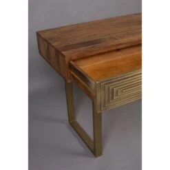 Console 2 Tiroirs En Bois Or -Wenko Soldes Boutique 2d64ada5ba7e4a318e8ce313b41cbb13