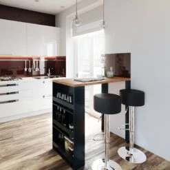 Table De Bar 117cm Anthracite/goldkraft -Wenko Soldes Boutique 2e6b455f29334743b56a457f6b1feb46