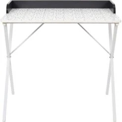 Bureau En Métal Et MDF Terrazzo Gris -Wenko Soldes Boutique 2f67053a5f2740e7b1321714644e84e3