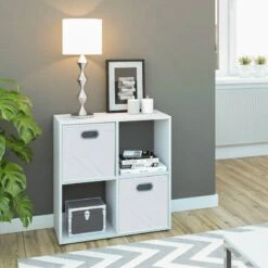 Etagère Tetra Blanc 4 Compartiments -Wenko Soldes Boutique 305127867ccc491589bbd11e187c97e5
