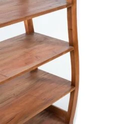 Yin Yang - Bibliothèque En Teck Massif -Wenko Soldes Boutique 30f49ec794964cc48abe5281112217a4