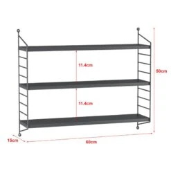 Étagère Murale Strängnäs à 3 Niveaux -Wenko Soldes Boutique 33bf0875c7e84c4987e004e08aaa389f