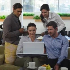 Coussin De Laptop Gris -Wenko Soldes Boutique 33e456123699452ab18fef5963c616eb