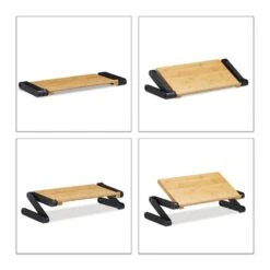 Support à Ordinateur Portable Bambou Alu -Wenko Soldes Boutique 34113e92266e44f1adeb511df5210fc2