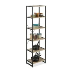 Etagère Sur Pieds Industrielle 6 Niveaux -Wenko Soldes Boutique 34ea36060ccc4bed9f1860e3d6a63f71