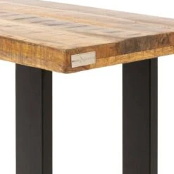 Table Console 115x40x77cm Noir/naturel -Wenko Soldes Boutique 399b043c0dbe4272998d54c3dbca683e
