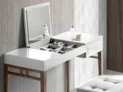 Coiffeuse Foggy En Bois Avec Miroir -Wenko Soldes Boutique 3dee8b1681a24ff7bd6c272bb02e4314