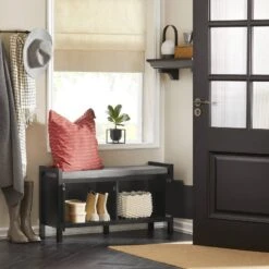 Banc De Rangement à Chaussures FSR63-SCH -Wenko Soldes Boutique 3f4b4b9546e14b4789d2d34e39d4bdf5