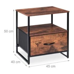 Table De Chevet Industrielle Avec Tiroir -Wenko Soldes Boutique 3f7cadf964ff42c99421d3ee94ee1a04