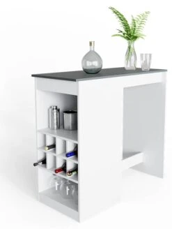 Table De Bar Ross Blanche/anthracite -Wenko Soldes Boutique 408c56d2b1dc4ba38dc8171ff0b9a44e.cropped 119 25 689 916.processed