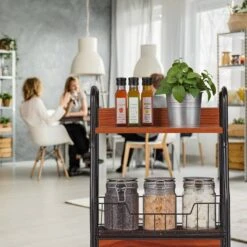 Chariot Cuisine 3 étages -Wenko Soldes Boutique 41eb052347fb46ea9467a01392ac3b7a