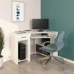 Bureau D'angle Pour Ordinateur Odin -Wenko Soldes Boutique 430fd471a3844c7e86563f5aff12e0e4