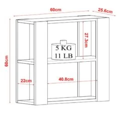 Étagère Murale Rakkestad à 2 Niveaux -Wenko Soldes Boutique 459b38bdef184f37bd574f76c2f5bcc3