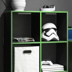 Etagère Noir/vert 6 Compartiments -Wenko Soldes Boutique 45c96091c33b438a940787013cdf07c2