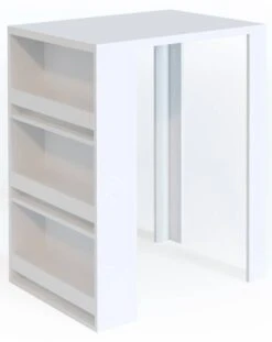 Table De Bar Compacte Blanc
