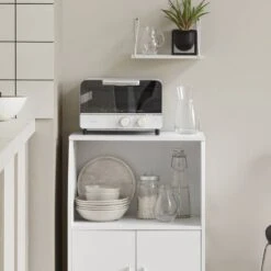 Desserte Micro-onde à Roulettes FRG241-W -Wenko Soldes Boutique 48438155a3d84e15a95bd37613ca2c4f