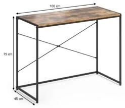Bureau Fyrk Vieux Bois/noir -Wenko Soldes Boutique 490a963899c44b138e06eb8346193be4.cropped 15 166 922 797.processed