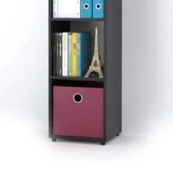 Etagère Ludus Noir 4 Compartiments -Wenko Soldes Boutique 49f18431cf7844cdb826293a6300abbc